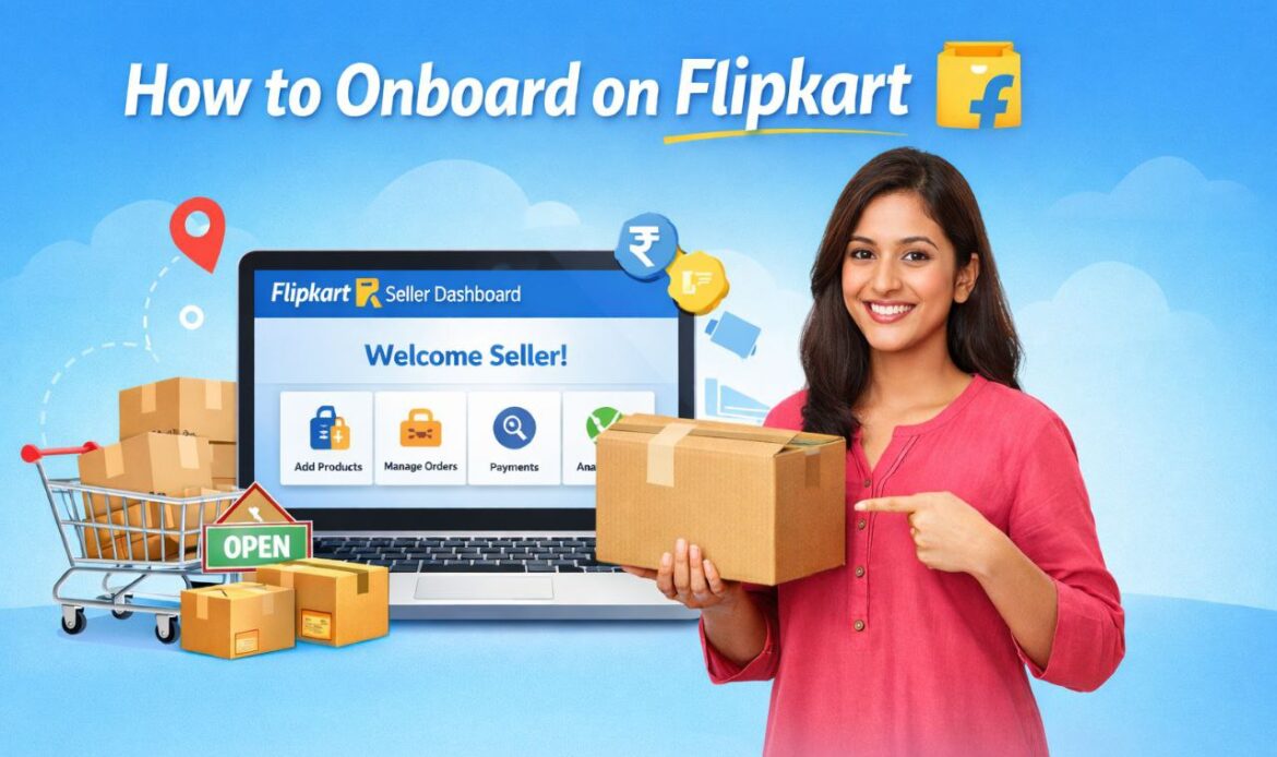How to onboard as a Seller on Flipkart - step by step registration process