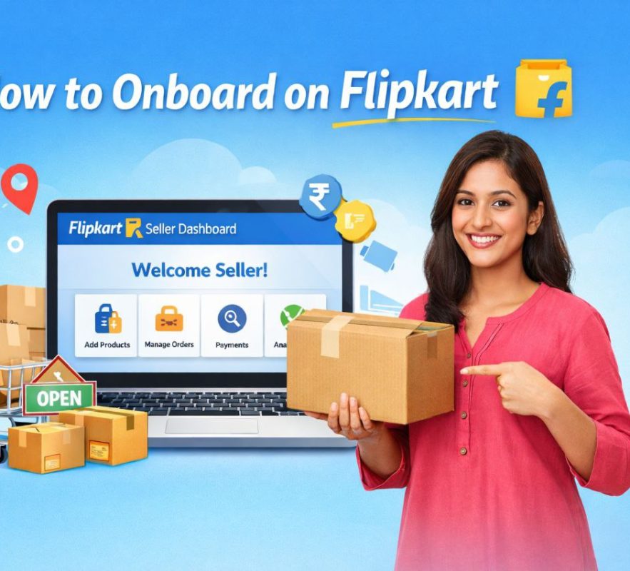 How to onboard as a Seller on Flipkart - step by step registration process